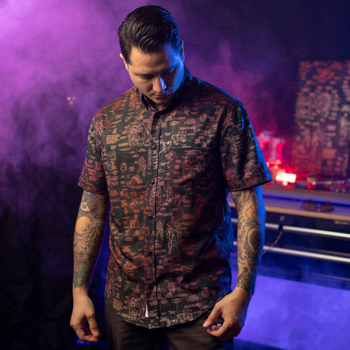 RSVLTS Marvel Short Sleeve Shirt Iron Man “The J.A.R.V.I.S.” – KUNUFLEX Short Sleeve Shirt