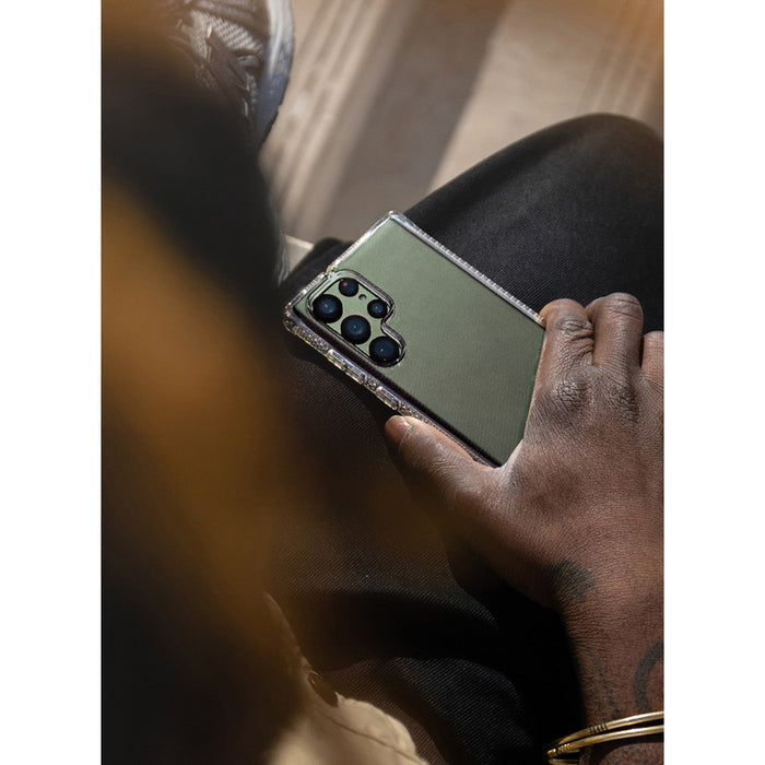 Itskins Spectrum Clear Drop Safe Case for Samsung Galaxy S23 Ultra - Smoke | 597665 from Itskins - DID Electrical