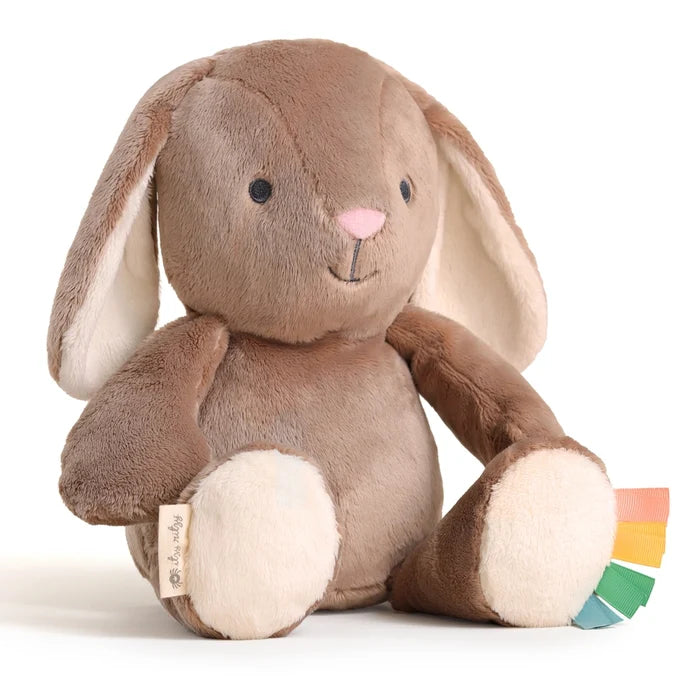 Itzy Ritzy Sweetie Snuggles™ Billy Taupe Bunny Plush Toy