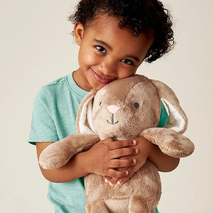 Itzy Ritzy Sweetie Snuggles™ Billy Taupe Bunny Plush Toy