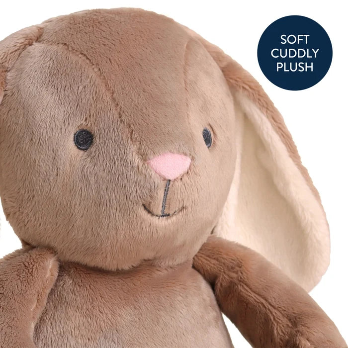 Itzy Ritzy Sweetie Snuggles™ Billy Taupe Bunny Plush Toy