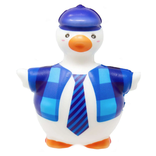 Ja-Ru Hello Ducky 5 Inch Slow Rise Foam Squishy Sensory Toy - Assorted