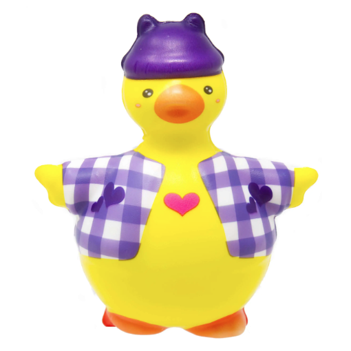 Ja-Ru Hello Ducky 5 Inch Slow Rise Foam Squishy Sensory Toy - Assorted