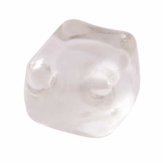 J'adore 2.5 Inch Fun Cube Squishy Fidget Sensory Toy - CLEAR