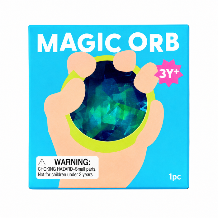 J'adore 2.5 Inch Magic Orb Squishy Fidget Sensory Toy - BLUE