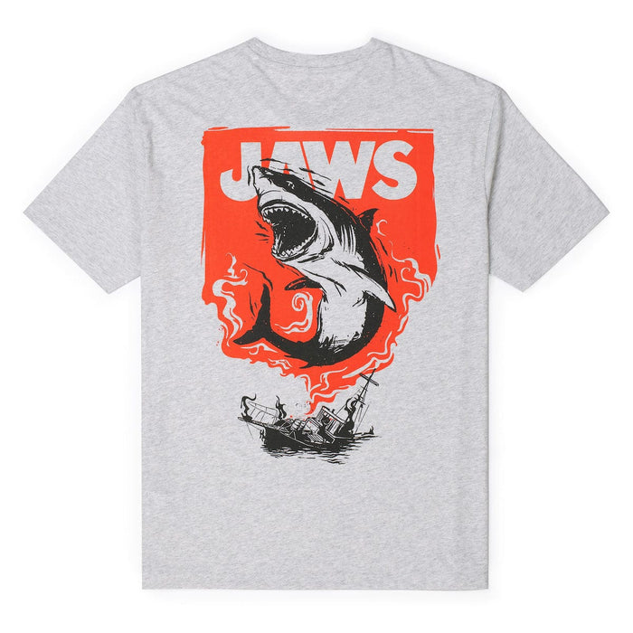 RSVLTS Jaws Crewneck T-shirt Jaws 50th Anniversary "Boat Breaker" – Crewneck Tee Jaws 50th Anniversary "Boat Breaker" – Crewneck Tee