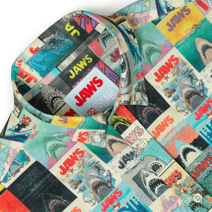 RSVLTS Jaws Short Sleeve Shirt Jaws 50th Anniversary "Great White Gallery" – KUNUFLEX Short Sleeve Shirt Jaws 50th Anniversary "Great White Gallery" – KUNUFLEX Short Sleeve Shirt