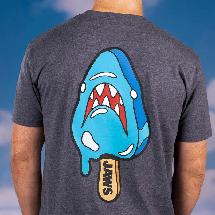 RSVLTS Jaws Crewneck T-shirt Jaws 50th Anniversary "Sharksicle" – Crewneck Tee Jaws 50th Anniversary "Sharksicle" – Crewneck Tee