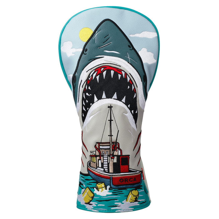 RSVLTS Jaws Driver Headcover Jaws 50th Anniversary "Ship vs. Shark" – Driver Headcover Jaws 50th Anniversary "Ship vs. Shark" – Driver Headcover