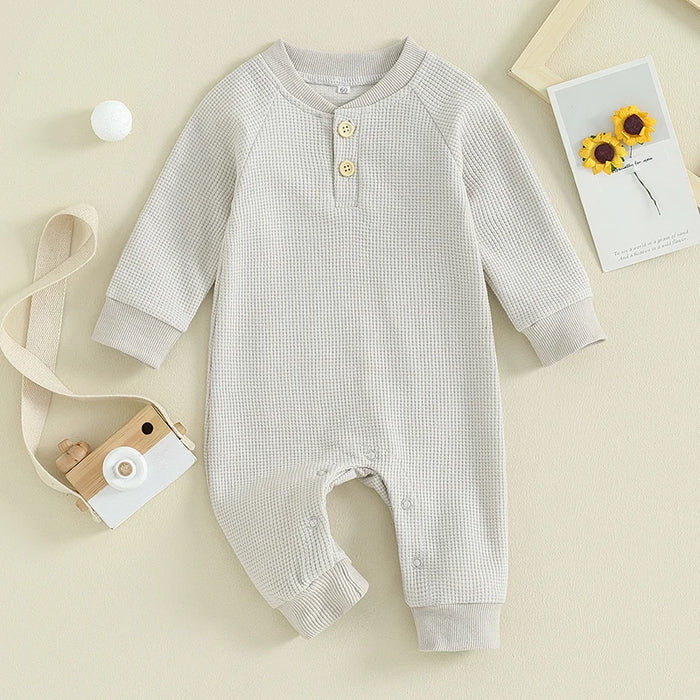 JAX Waffle Knit Jumpsuit