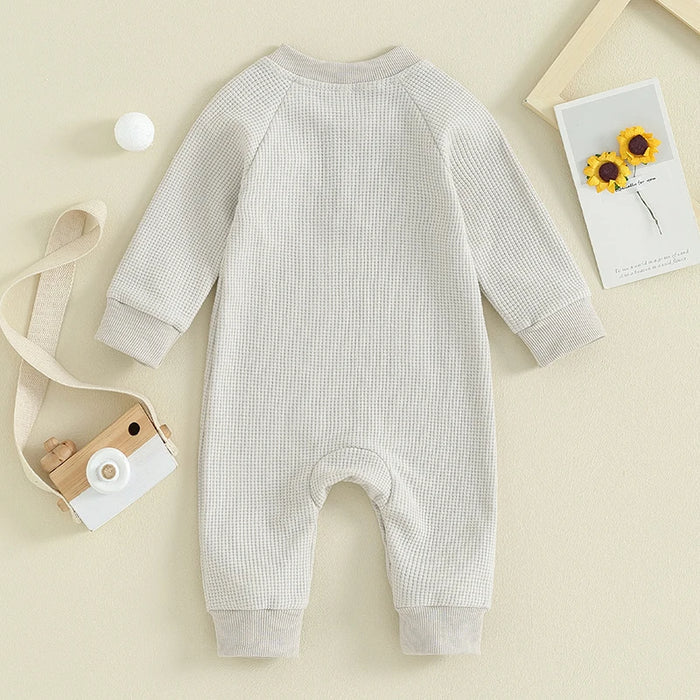 JAX Waffle Knit Jumpsuit