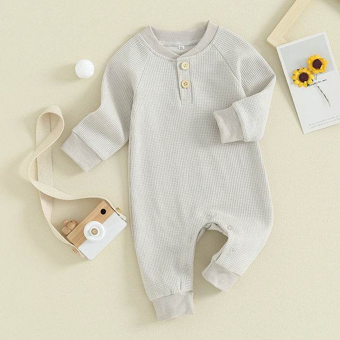 JAX Waffle Knit Jumpsuit