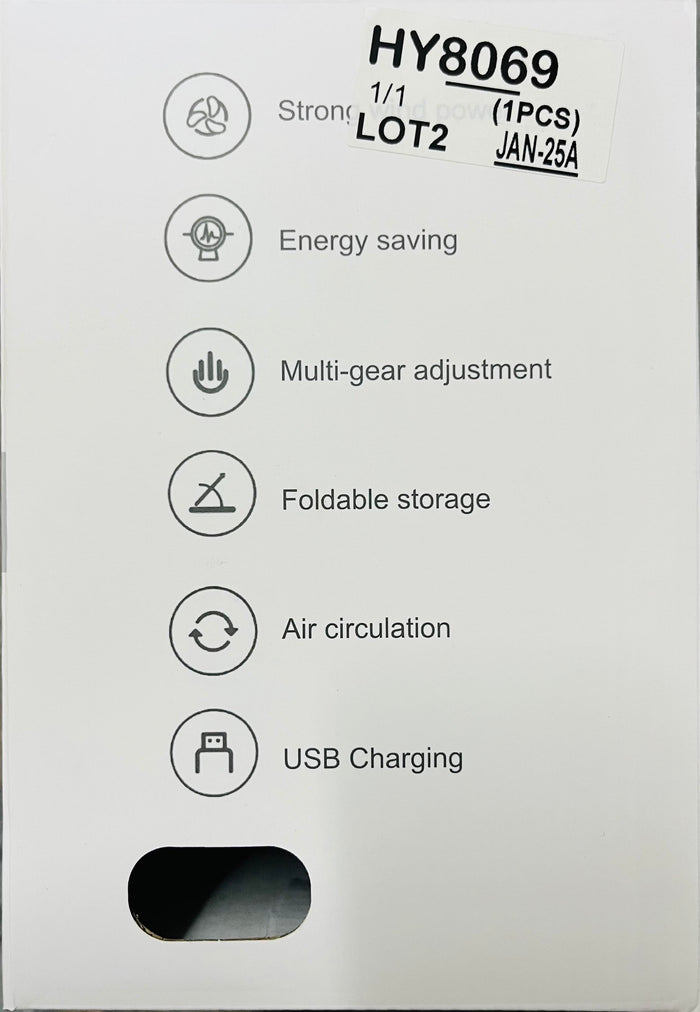 JKF669 Storage Table Lamp Circulating Fan