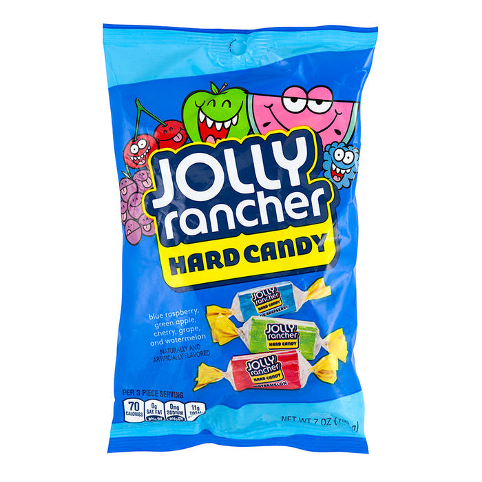 Jolly Original Hard Candy Rancher 7oz Peg Bag - 12ct