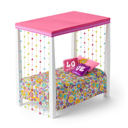Julie’s™ Groovy Bed & Bedding for 18-inch Dolls (Historical Characters)