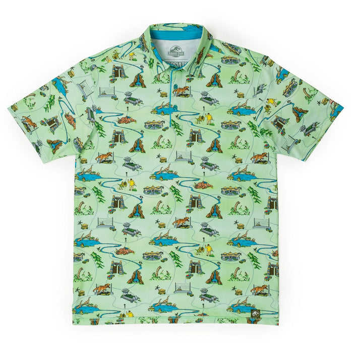 RSVLTS RSVLTS Jurassic Park "Park Map"_ All-Day Polo