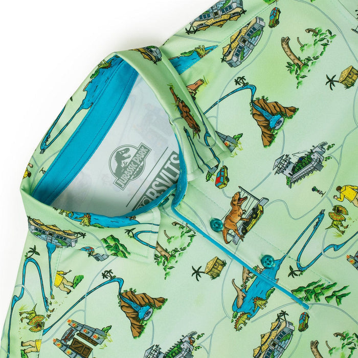 RSVLTS RSVLTS Jurassic Park "Park Map"_ All-Day Polo