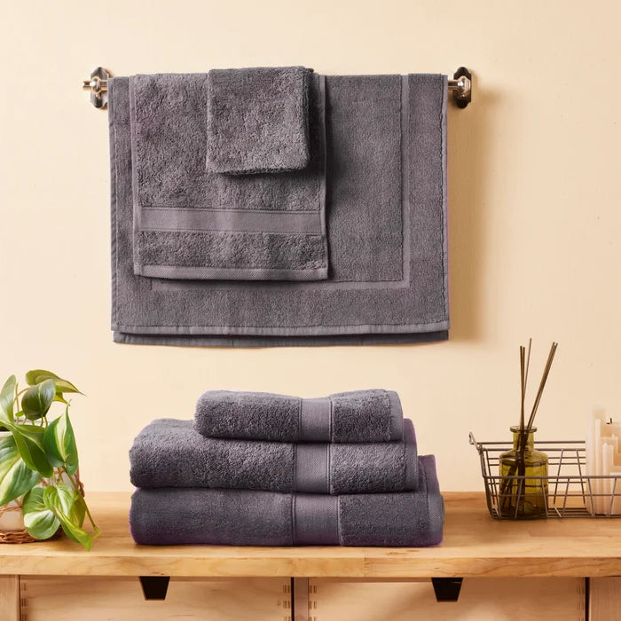 KARACA JOEY ANTHRACITE EGYPTIAN COTTON W