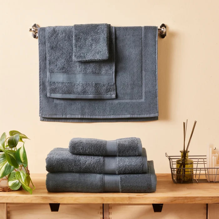 KARACA JOEY TEAL EGYPTIAN COTTON BATH TO