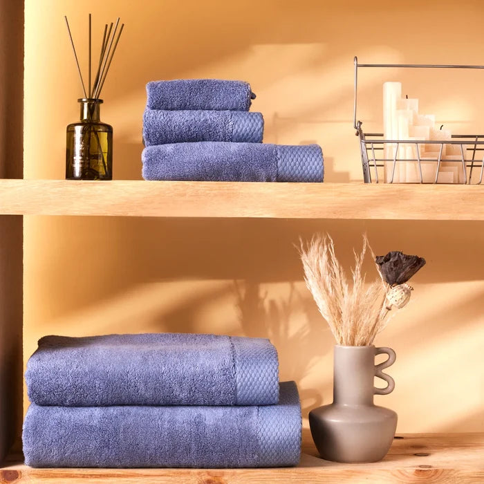 KARACA CHANDLER BLUE MODAL SHOWER TOWEL