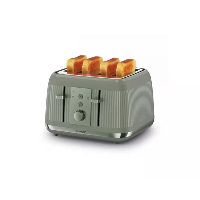 Kenwood 4 Slice Dusk Toaster - Olive Green | TFP30.000GN from Kenwood - DID Electrical