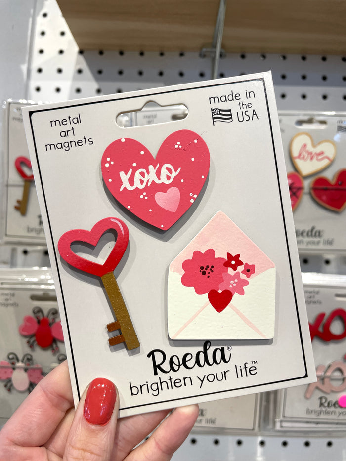 Key to my Heart Magnets S/3