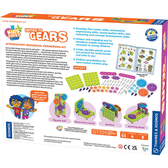 Kids First Intro to Gears STEM Thames & Kosmos