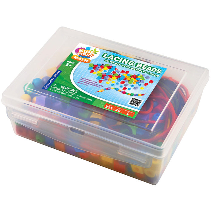 Kids First Math: Lacing Beads Math Kit with Activity Cards STEM Thames & Kosmos