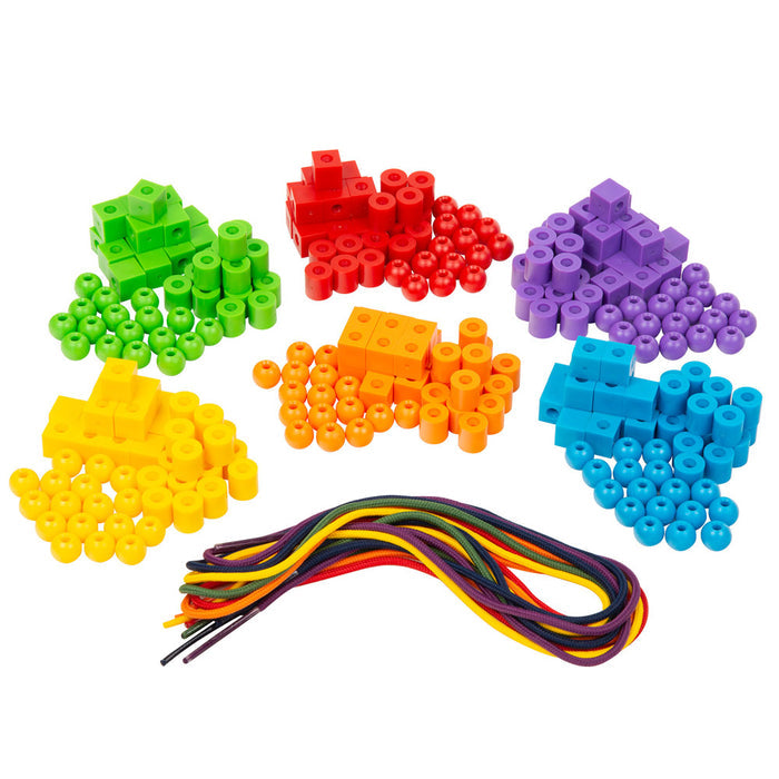 Kids First Math: Lacing Beads Math Kit with Activity Cards STEM Thames & Kosmos