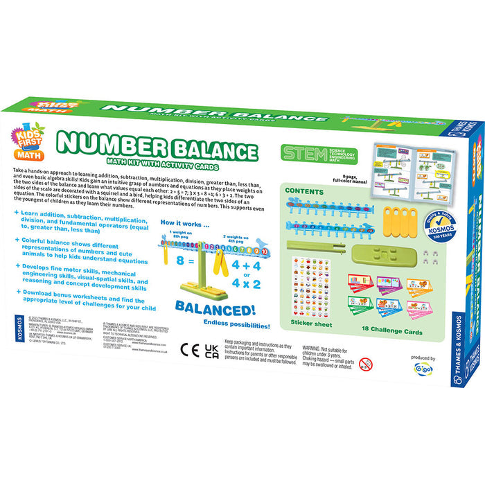 Kids First Math: Number Balance STEM Thames & Kosmos