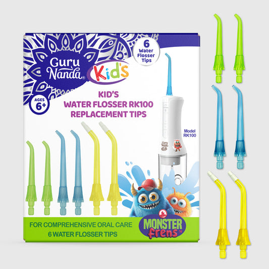 Kids Water Flosser Replacement Tips 6-Pack