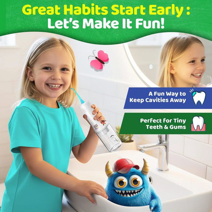 Kids Water Flosser Replacement Tips 6-Pack