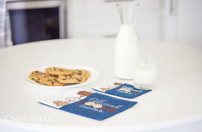 Kimberbell Embroidery Club - October 2024: Official Cookie Tester Mug Rug -