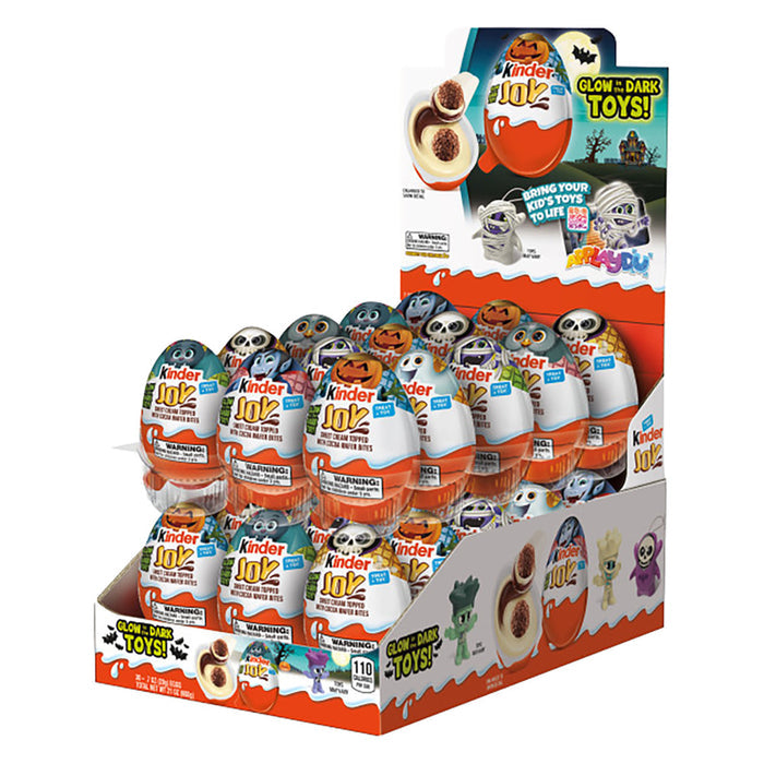Kinder Joy Halloween Candy Eggs - 30 Count