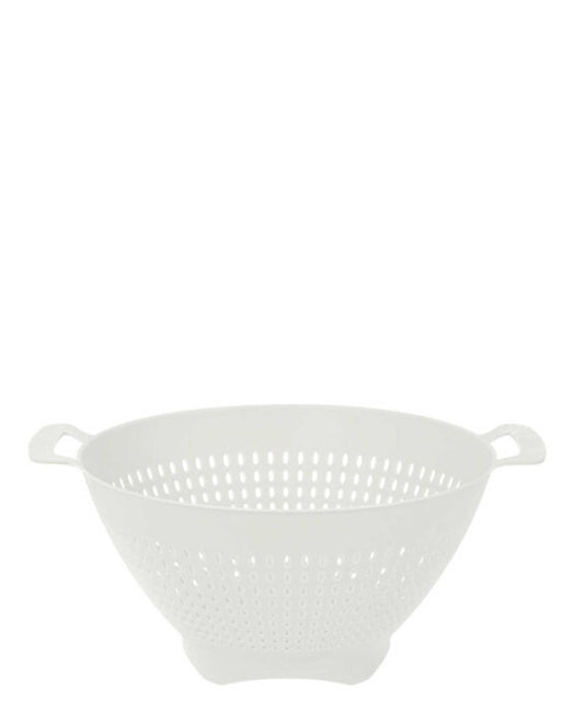 Kitchen Life Colander & Strainer With Handles - White