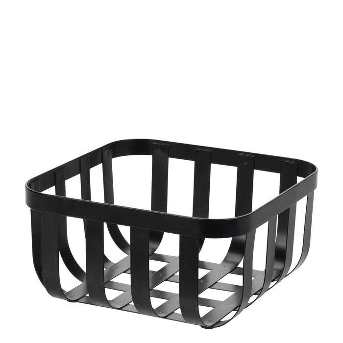 Kitchen Life Wire Square Fruit Basket - Black