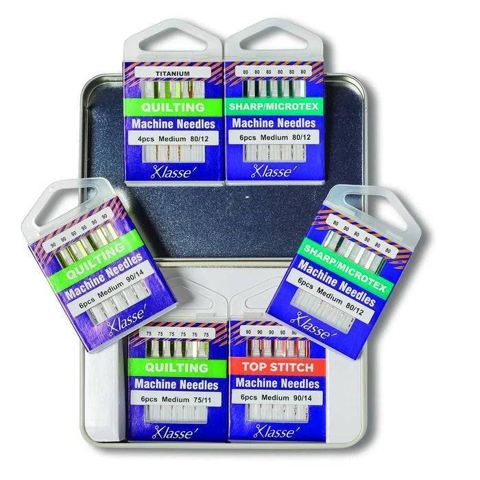 6PC Quilting Needle Variety Tin