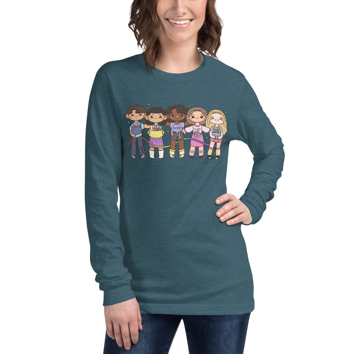 Knitting Friends (Patron) Unisex Long Sleeve T-Shirt
