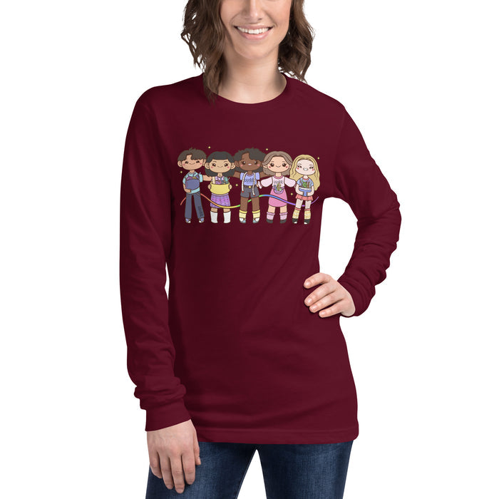 Knitting Friends (Patron) Unisex Long Sleeve T-Shirt