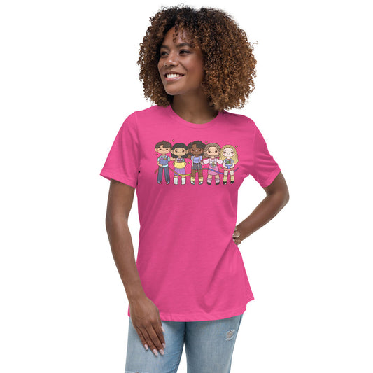 Knitting Friends (Patron) Women's Relaxed T-Shirt