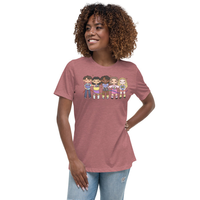 Knitting Friends (Patron) Women's Relaxed T-Shirt