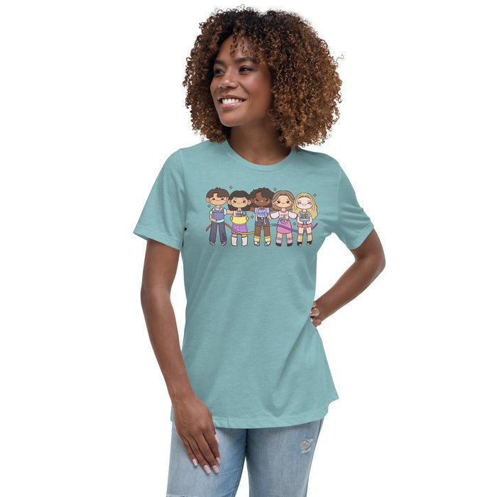 Knitting Friends (Patron) Women's Relaxed T-Shirt