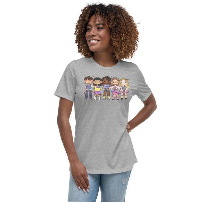 Knitting Friends (Patron) Women's Relaxed T-Shirt