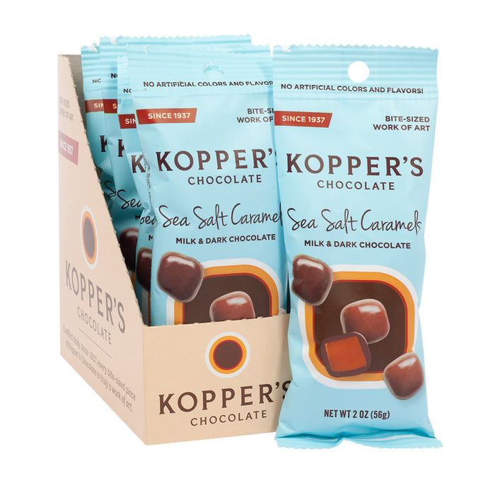 Koppers Sea Salt Caramel 2oz Bag - 6ct