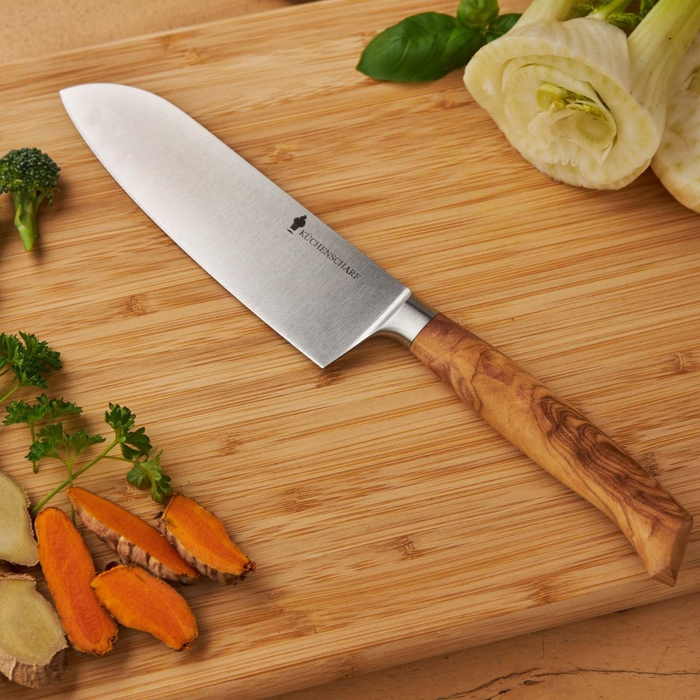 Küchenscharf Santoku 16 cm (100% Solinger Handwerkskunst)