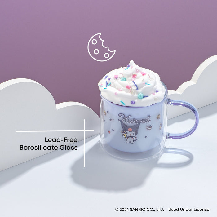 Kuromi Double Wall Coffee Mug Home Goods JoyJolt