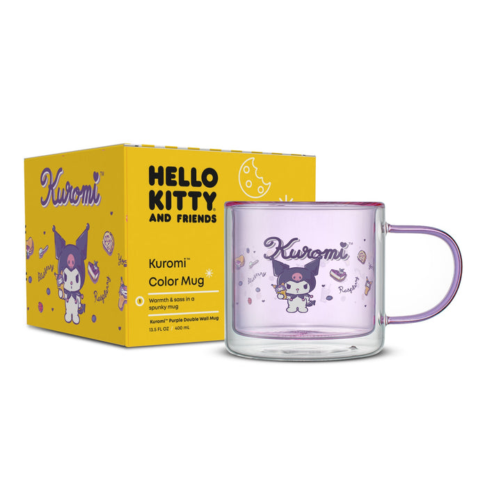 Kuromi Double Wall Coffee Mug Home Goods JoyJolt