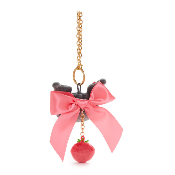 Kuromi Plush Bag Charm (Strawberry News 50th Anniversary) Accessory Global Original