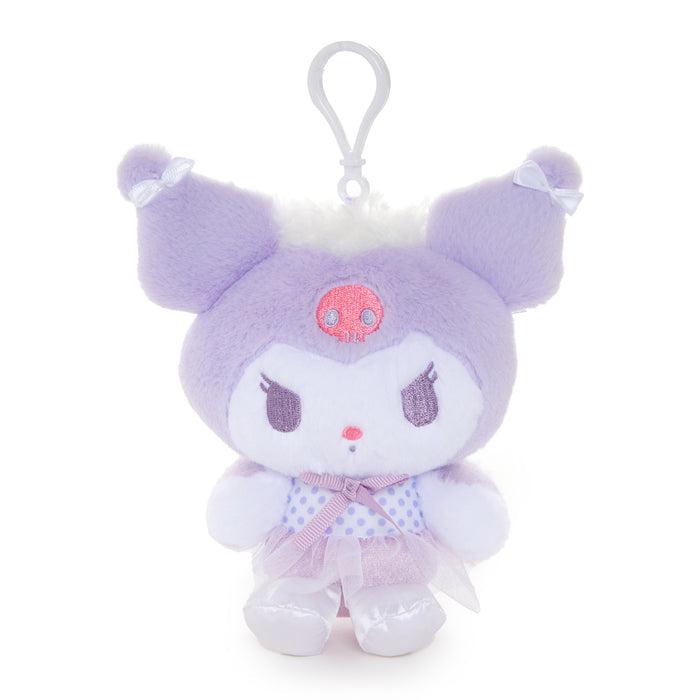 Kuromi Plush Mascot Clip (Ballerina Angel Series) Accessory NAKAJIMA CORPORATION