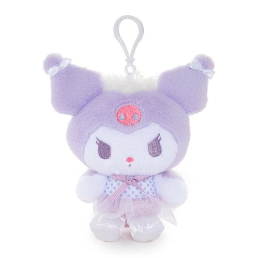 Kuromi Plush Mascot Clip (Ballerina Angel Series) Accessory NAKAJIMA CORPORATION